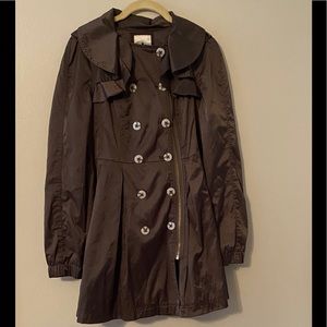 Anthropologie Elevenses Trench Coat